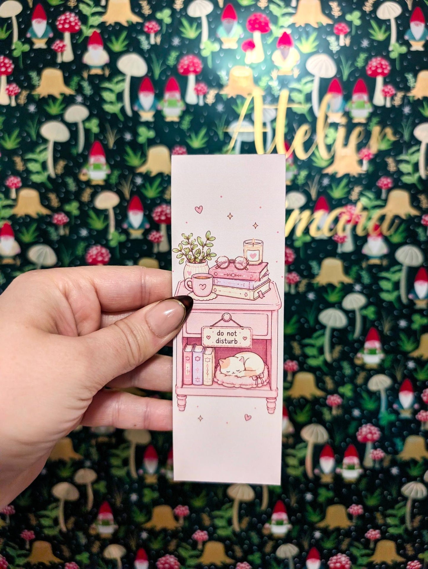 Cozy Reader’s Corner Bookmark
