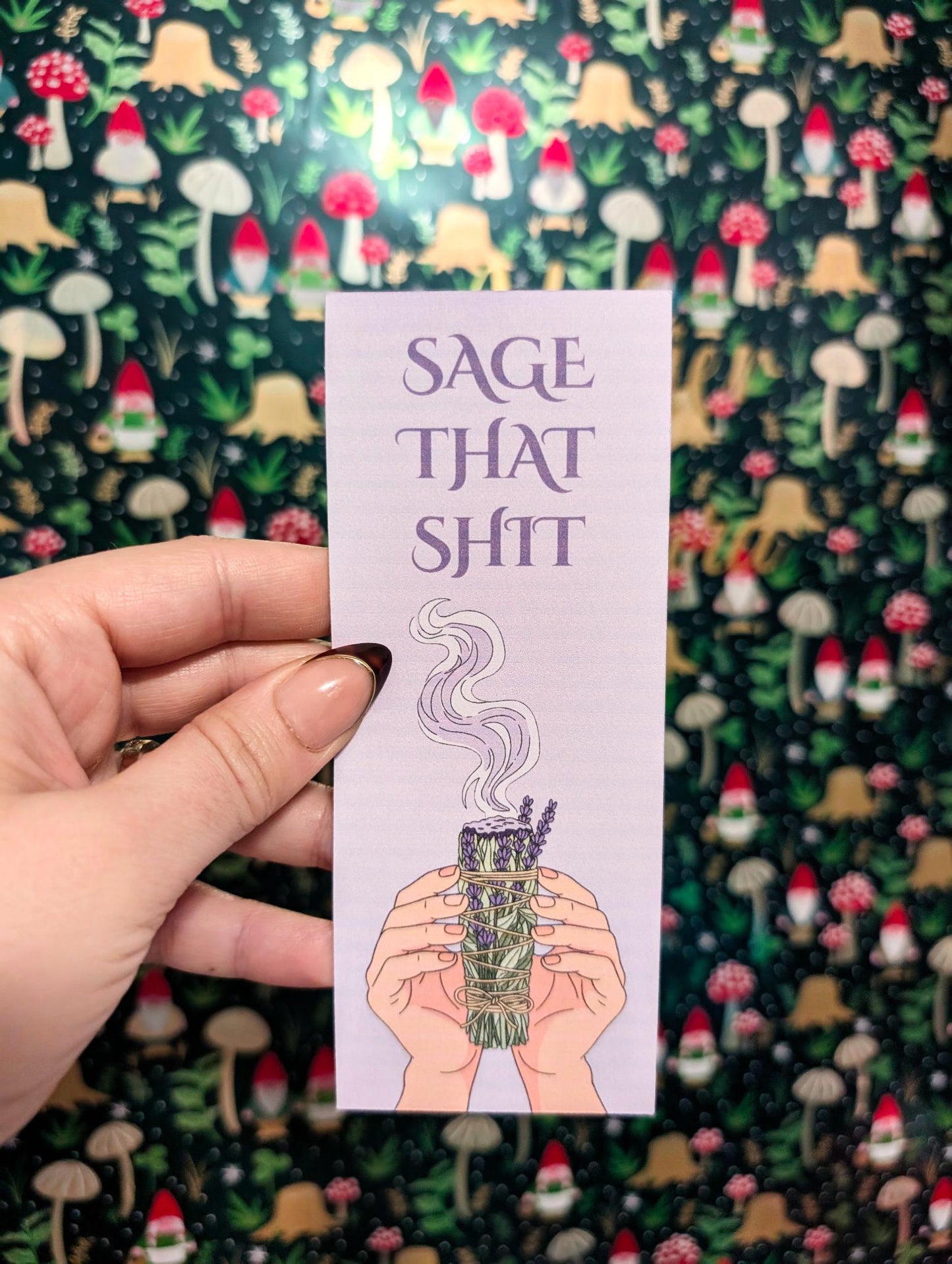 Bad Vibes Begone Bookmark