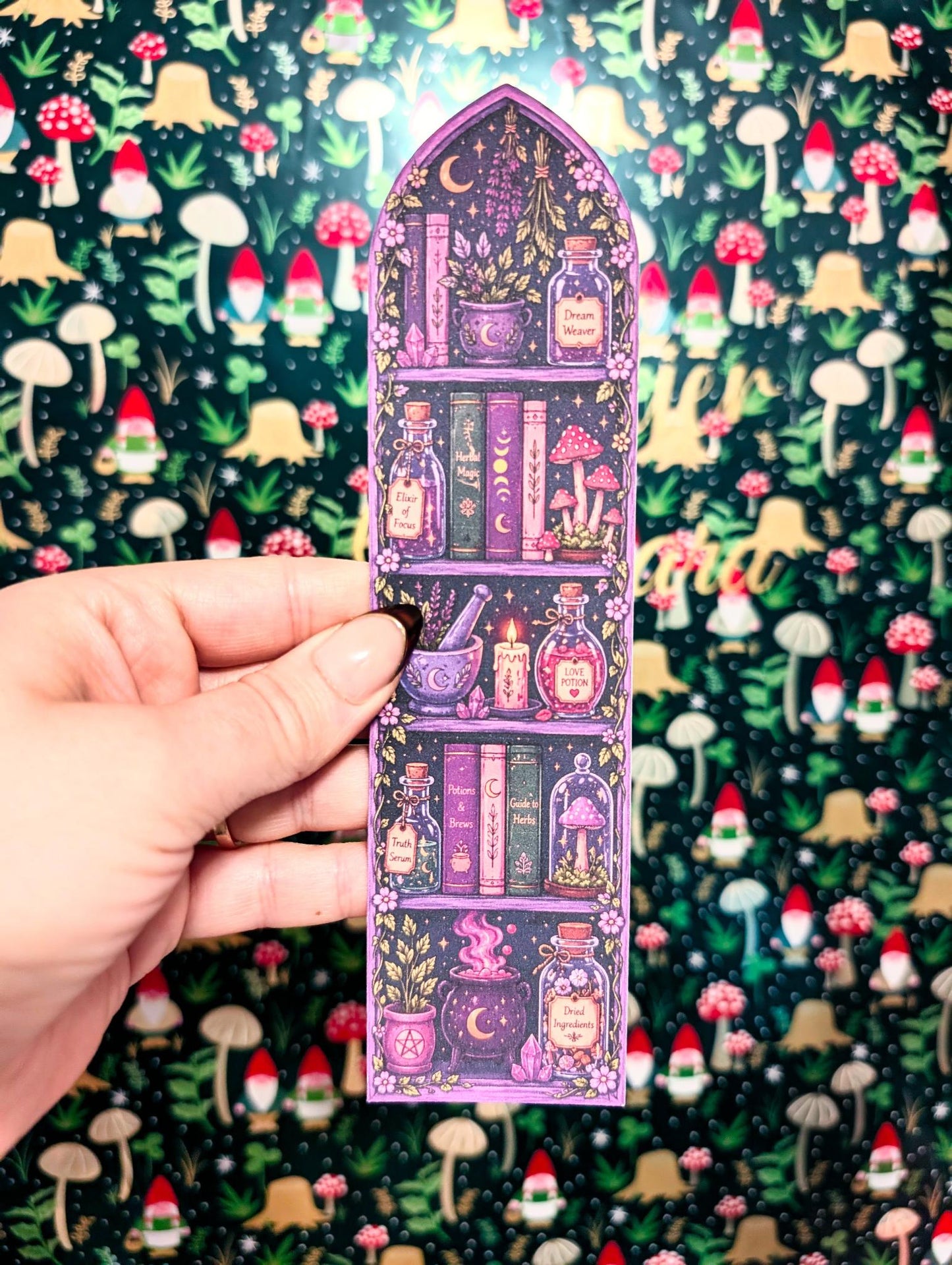 Midnight Apothecary Library Bookmark