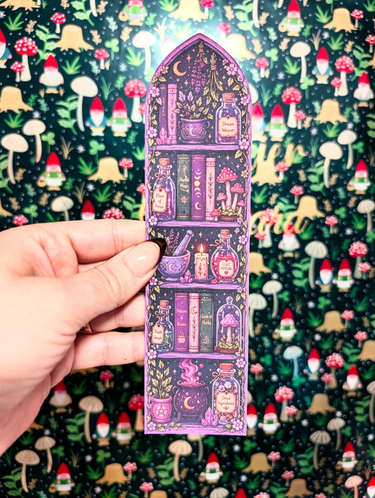 Midnight Apothecary Library Bookmark