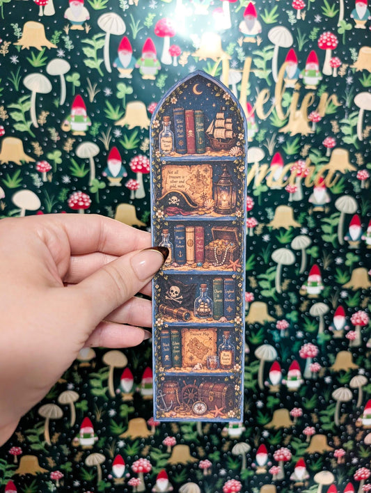 Pirate’s Treasure Library Bookmark