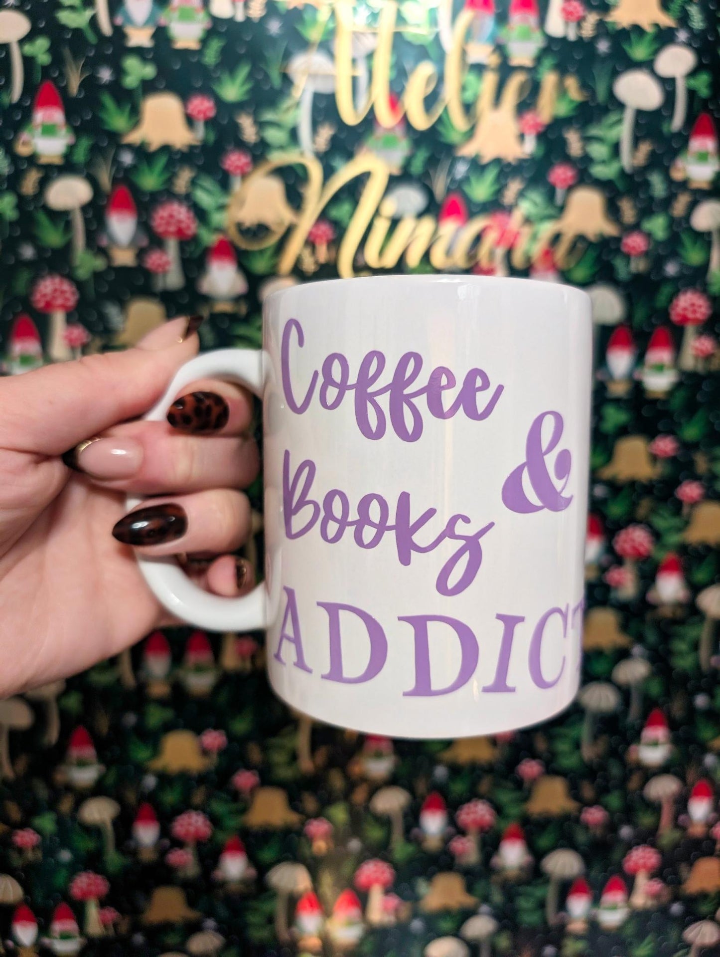 Coffee & Books Addict Mug